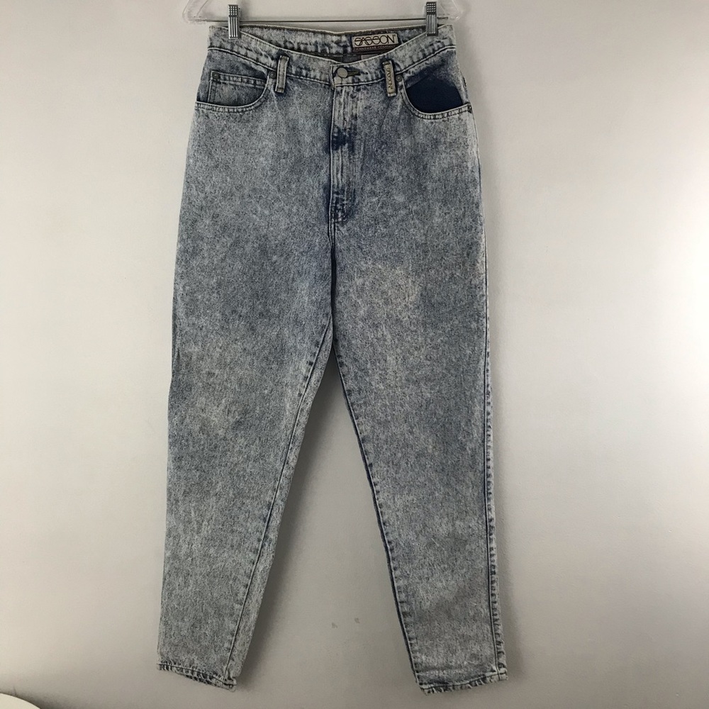 vintage SASSON acid washed mom jeans 1980’s